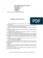 Tema Instrumente de Armonizare În Relațiile Private Internaționale