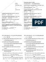 Polynomial Test