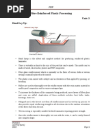 Hand Lay-Up Process for Composites | PDF | Composite Material | Fiberglass