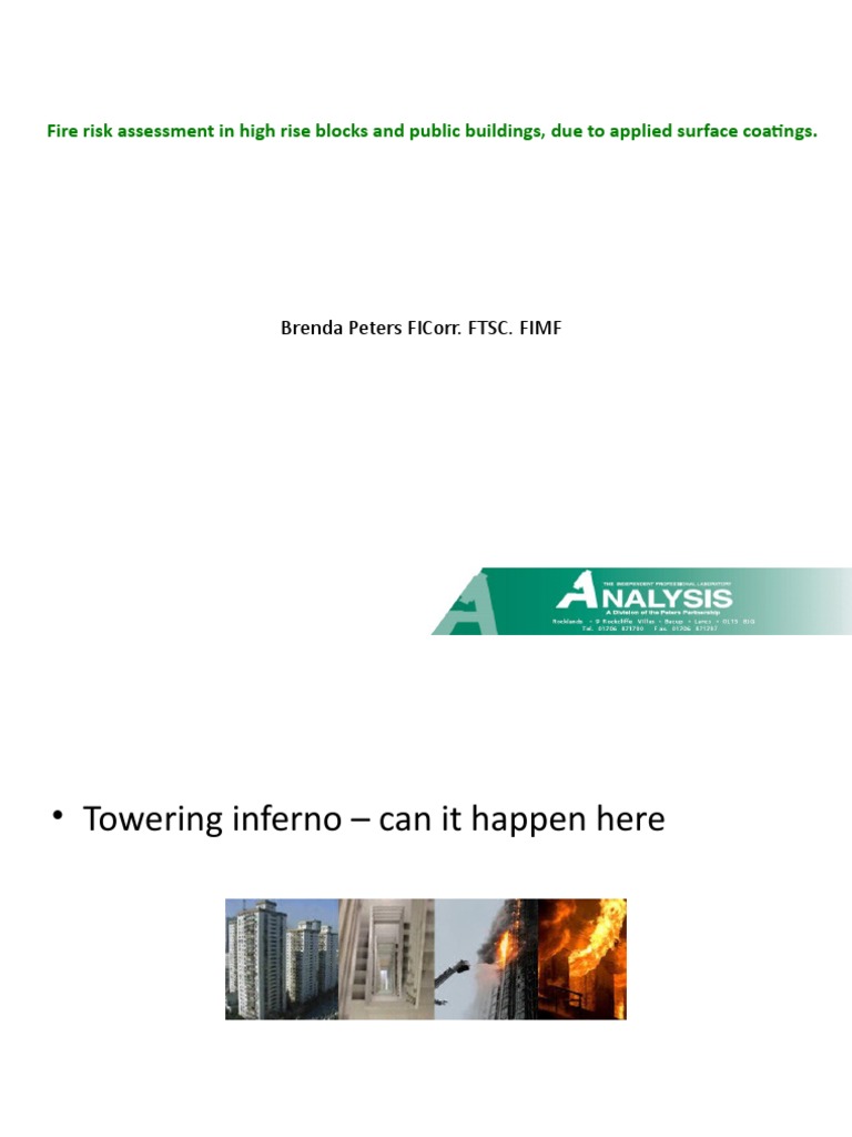 Fire Risk Assessment in Public Sector Buildings | PDF | Fires | Paint