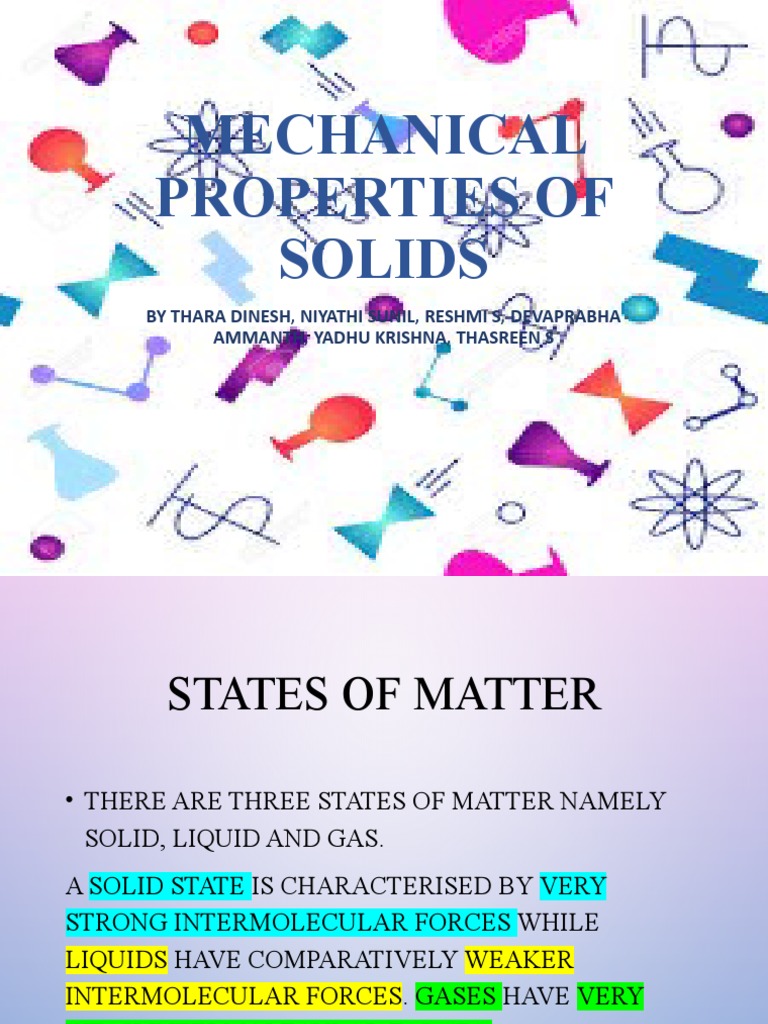 Hooke's Law PDF Deformation (Engineering) Yield (Engineering)