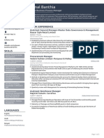 Senior Business Process Manager's Resume