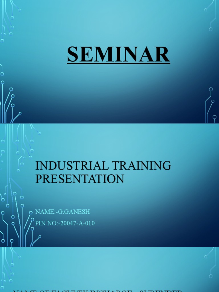 An insight into automotive service operations a training presentation