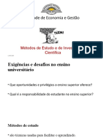 Lição 1 - Desafios e Métodos de Estudo