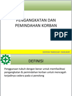 ppt pengangkatan dan pemindahan korban.ppt