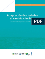 MVOTMA - Adaptación de Ciudades Al Cambio Climatico - Inventario de Experiencias en Uruguay