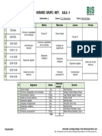 Horario de Grupo 4MT1