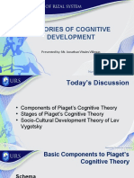 Theories of Cognitive Devt