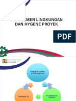 Manajemen Lingkungan dan Hygiene Proyek