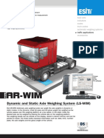 AR-WIM Dynamic and Static Axle Weighing System
