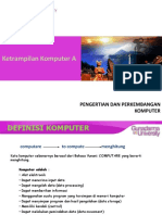 Pengertian Dan Perkembangan Komputer