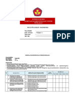 Pemetaan KD Dan Teknik Penilaian Matematika 5