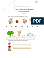 Evaluare CLR CL 0 Bragadiru