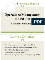 Chapter 14 Resource Planning Operations PDF