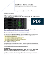 Experimentation Documentation PDF