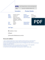 Job Card PDF