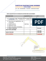 Devies de Peinture Du Batiment