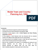 Model Town and Country Planning Act, 1960