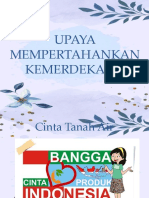 Cinta Tanah Air dan Persatuan