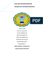 Makalah PPKN Sistem Hukum Dan Peradilan Internasional