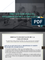 Obstaculos para El Desarrollo de La Creatividad