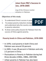 Lessons for Pakistan from PRC’s Poverty Reduction Efforts (Presentation)