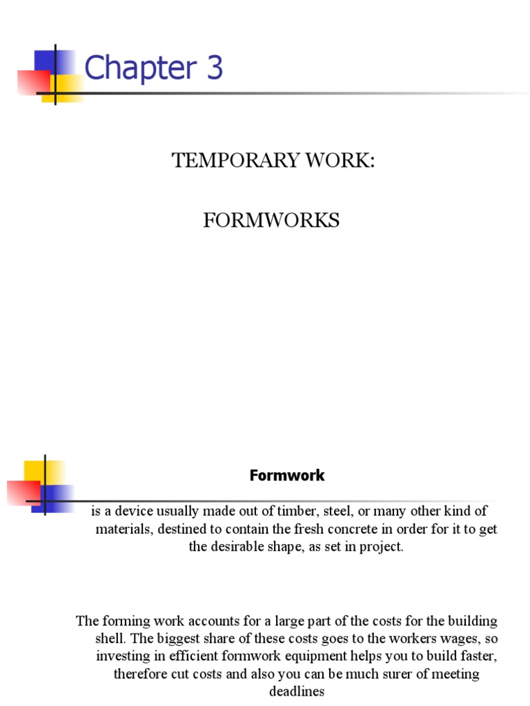 Essential Guide to Concrete Formwork | PDF | Concrete | Lumber