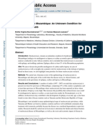 Onchocerciasis in Mozambique - An Unknown Condition For Health Professionals PDF