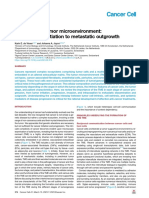 The Evolving Tumor Microenvironment From Cancer Initiation To Metastatic Outgrowth