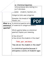 Mruk B.1 Notes On Statistical Questions