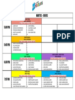 Horario de Clases Musichikos - Mayo 2023 PDF