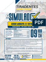 PDF - 1 Simulado - GMF - Pos Edital 13H