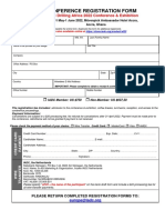 AF22 Conference Reg Form