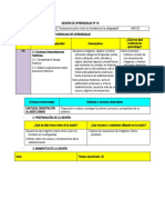 Sesión de Aprendizaje Julio 14