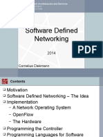 Software Defined Networking Lecture Overview