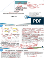 Termodinamika, Kinetika Reaksi, Dan Aplikasi Teknologi Fotokatalitik PDF