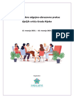 Katalog Tjedan Dobre Odgojno-Obrazovne Prakse Djecjih Vrtica Grada Rijeke PDF