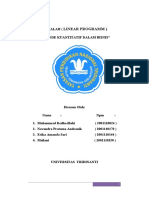 Makalah Linear Programming