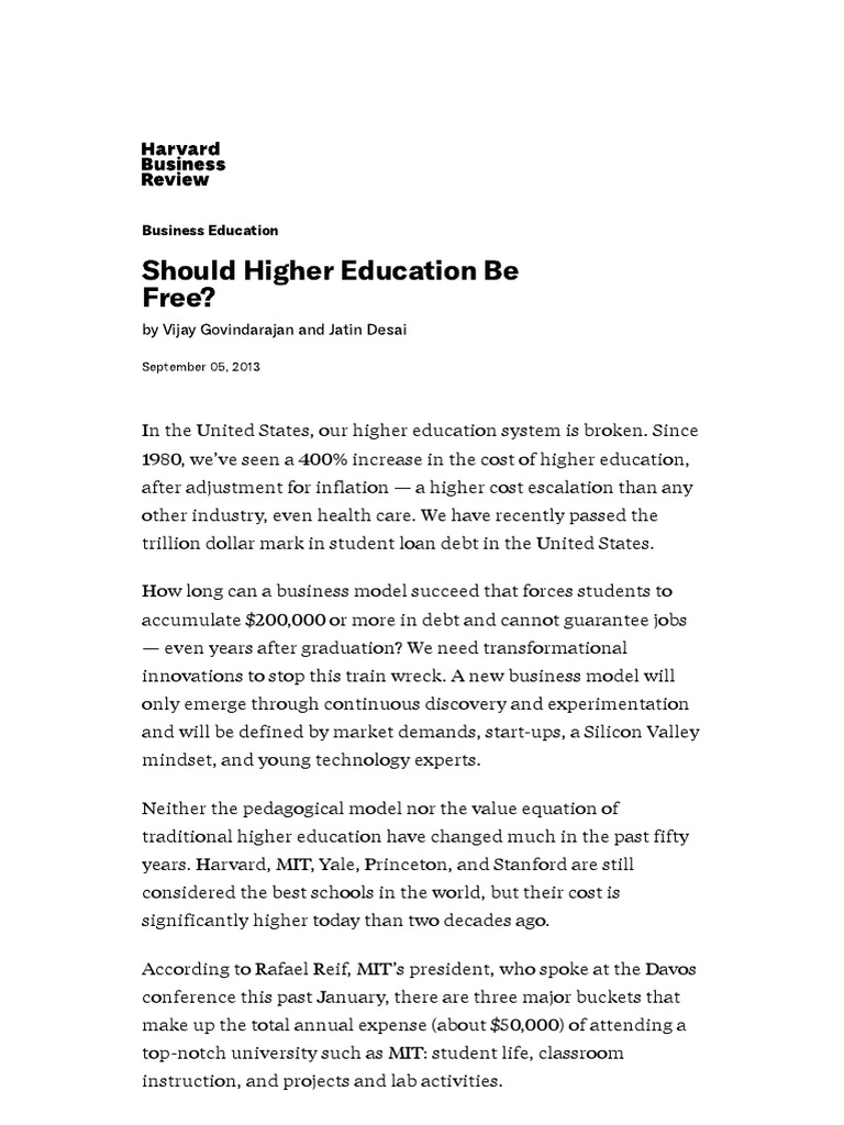 benefits of free higher education in south africa