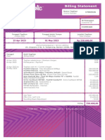 Billing Statement Details Under 40 Characters