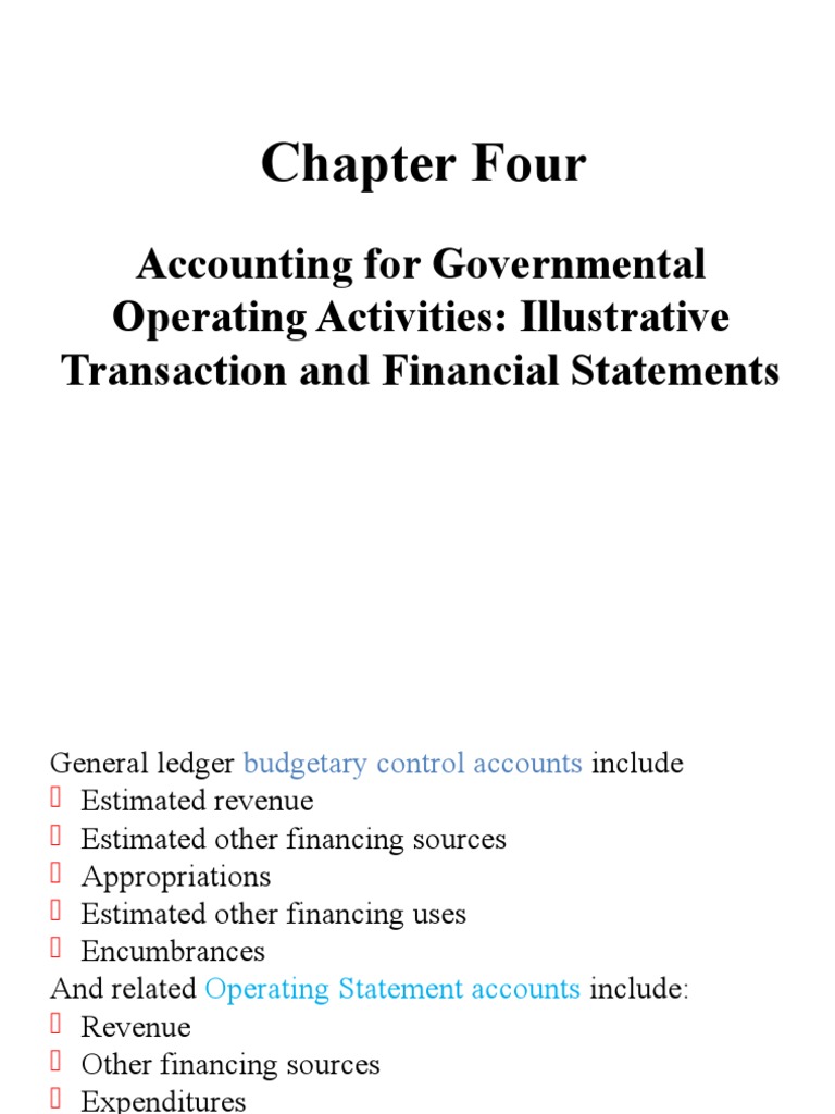 Governmental Accounting Transactions | PDF | Debits And Credits | Fund ...