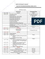 SUSUNAN ACARA MUSCAB Dan Tata Tertib Muscab