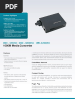 D Link DMC g1000sc Fiber Media Converter