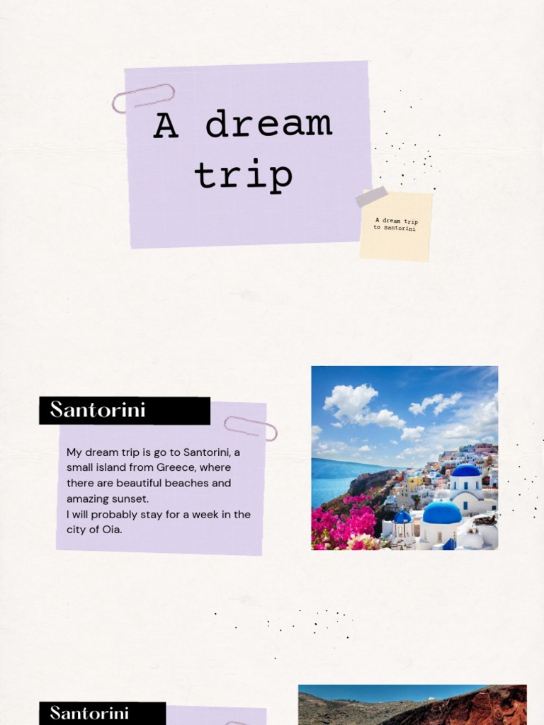 Slide Dream Trip PDF