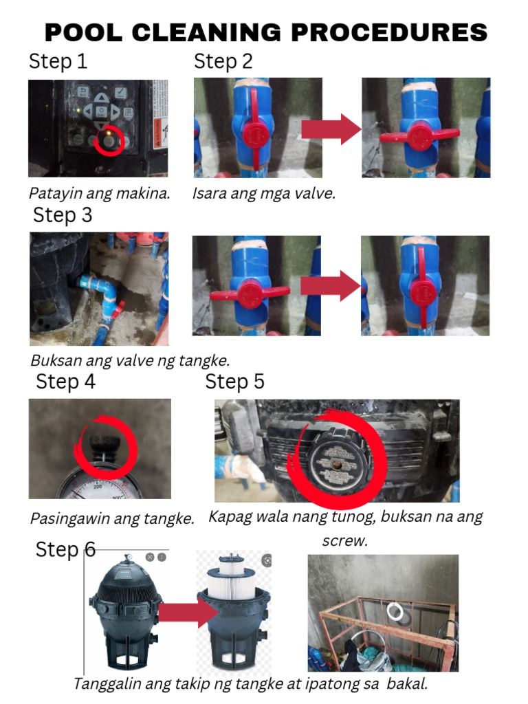 Pool Cleaning Procedures PDF