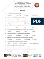 Ramos Quiz Bowl Questionnaires