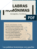 Homonimas y Redes Sociales 8° 9-10