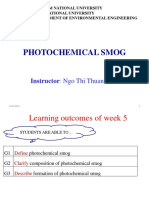 Week 5 - Photochemical Smog