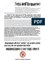 Volantino Prc "Gramsci" Nomine Precari Scuola Modena