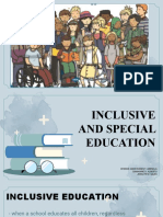 Inclusive and Special Education